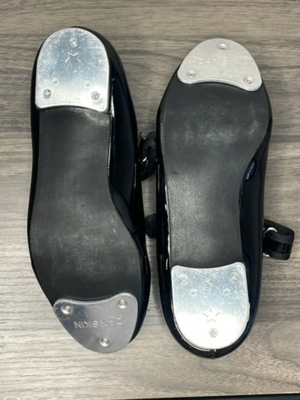 Danskin Girls Tap Shoes, Sz 1